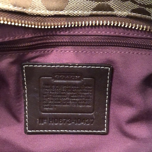 COACH TOTE HANDBAG/PURSE IN PATCHWORK GORGEOUS COLORS BOX & DUST BAG LUXURY🤎 - Picture 16 of 16